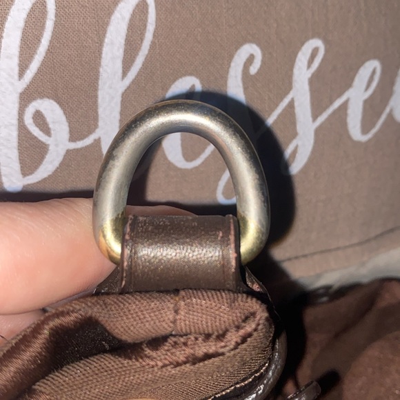 Coach 14147 Madison Brook Chocolate Brown Canvas Handbag Purse-EUC - Picture 10 of 10